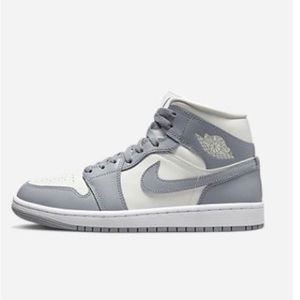 Air Jordan 1 Mid Women’s Sail/Stealth White